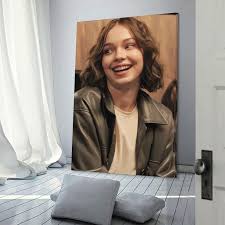 Emma Myers Movie Actress Wall Art Poster (13) Canvas Wall Art Prints Poster  Gifts Photo Picture Painting Posters Room Decor Home Decorative ...