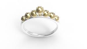 Dragon Ball Z Engagement Ring 18k Royal Gold And 14k White Gold Dragon Ball Dragon Ball Z 18k Ring
