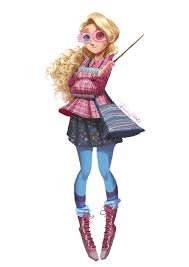 Luna Lovegood On Behance In 2020 Luna Lovegood Harry Potter Fan Art Luna Lovegood Art