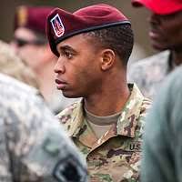 U.S. Army Sgt. Lauren Adams from the 133rd Military