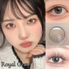 GIÁ 1 CẶP ] Lens Xám Royal Gray