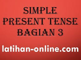 Check spelling or type a new query. Contoh Soal Simple Present Tense Pilihan Ganda Contoh Soal Terbaru