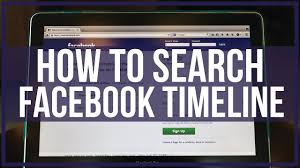 Here's a rundown about who can see your profiles and the resources you can use to manage what you post on your timeline on facebook. How To Search Someone S Facebook Timeline Online Business Realm