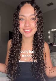Trending Curly Hair Routine
