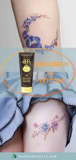 Pin On Sunscreen For Tattoos