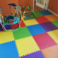 Rubber tiles are often used on playgrounds and gyms, where children are their most active and need to be protected. Kids Playroom Floor Mats Wayfair