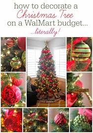 Decorate your christmas tree on a budget & make it look amazing! How To Decorate A Christmas Tree On A Walmart Budget Literally Love These Tips And Trick Walmart Christmas Trees Christmas Deco Christmas Tree Decorations