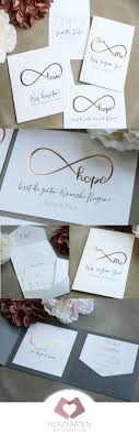 Einladungskarte hochzeit für 30 stk. Always Hochzeitsserie Herz Karte Hochzeit Unendlichkeitszeichen