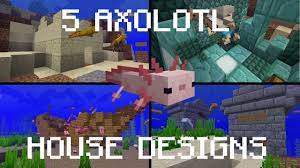 When autocomplete results are available use up and down arrows to review and enter to select. Minecraft 5 Epic Axolotl House Designs Snapshot 20w51a Youtube