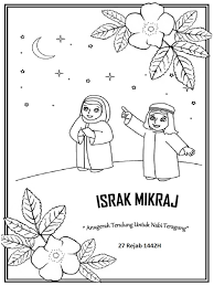sumber gambar @humorsingkat, @jakartaforum, gambarbbm.com. Mewarna Sempena Israk Mikraj 27 Page Pd Kg Tetambah Trg Facebook