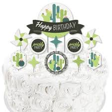 Chrysanthemums appear from late august to december when most other flowers have stopped. Prickly Cactus Party Fiesta Birthday Party Cake Decorating Kit Happy Birthday Cake Topper Set 11 Pieces Walmart Com Walmart Com