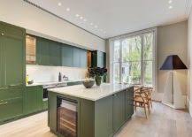 dark green kitchens: 20 gorgeous ideas