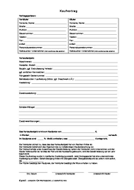 Name und anschrift des käufer. Musterkaufvertrag Zum Download