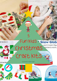 Looking for a hot new way to decorate a space? 5 Fun Kids Christmas Craft Kits Diy Thought
