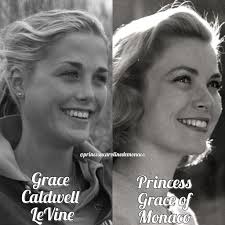 Princess Grace and her niece Grace LeVine. 🕊️🤍