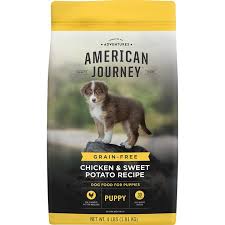 American Journey Chicken Sweet Potato Recipe Grain Free Puppy Dry Dog Food 4 Lb Bag
