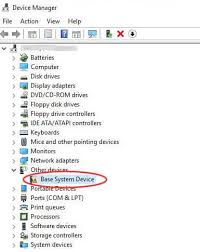 Device manager is a utility program to manage all of your devices on your computer from one place. Fix The Base System Device Driver Issue In Device Manager On Windows 10 Driver Talent