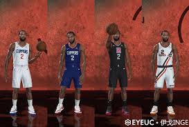 Represent your team in this la clippers personalized nike 2020/21 city edition swingman jersey! L A Clippers Jersey Repair By Igo Inge For 2k21 Nba 2k Updates Roster Update Cyberface Etc