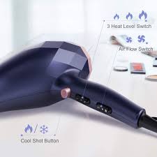 This leaves your hair more brittle and as such more prone to breakage. Buy 1875w Professional Hair Dryer Negative Ion Blow Dryer 2 Speed And 3 Heat Setting Quick Dry Light Weight Low Noise Hair Dryers With Diffuser Concentrator Comb Online In Hungary B088gprnrc