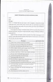 Hubungan antara persepsi siswa tentang program adiwiyata dengan sikap peduli lingkungan siswa berada dalam kategori sangat kuat. Ibuuge Kuesioner Angket