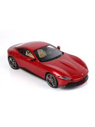 With its distinctive flair and style, the car is a contemporary representation of the carefree, pleasurable way of life that characterised rome in the 1950s and '60s. Ferrari Roma Portofino Red 1 18 Bbr P18185c