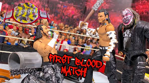 There are 3 years between them, with matt being born in 1974, and jeff in 1977. Jeff Hardy Vs Broken Matt Hardy Hardcore Championship First Blood Action Figure Match Youtube