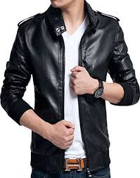 Minibee Men S Faux Pu Leather Motorcycle Rider Jacket At Amazon Men S Clothing Store Leather Jacket Men Black Leather Jacket Men Mens Outfits