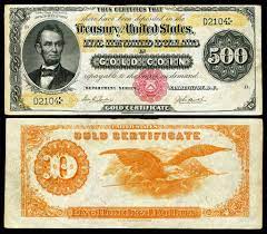 500 1882 1922 Abraham Lincoln Bank Notes Paper Currency Rare Coins Worth Money