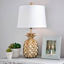 Gold Pineapple Table Lamp Kirklands Pineapple Room Decor Table Lamps Living Room Pineapple Room