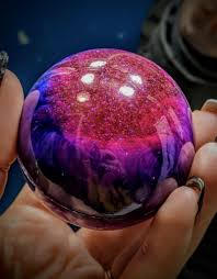 You can place a small amount of the cremains into the jewelry, such as a locket. I Am A Cremation Artist I Make Custom Art Pieces Using Pet And Human Cremation Ashes To Honor Those Who Have Passed This Is A Galaxy Orb I Created Toptalent