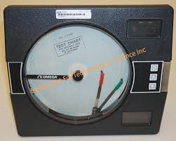 omega ct7110 dual pen programmable circular chart recorder