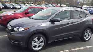 Like most modern cars, the alphabetic names and trims make it simple to order, but would make for a terrible set of scrabble tiles. 2016 Honda Hr V Ex L With Navigation First Look Youtube