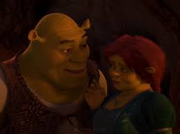 Shrek and Fiona Frog and Snake