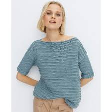 Qualité phil lin, coloris galet, 10 pelotes de 50g. Modele Pull Femme Thanais Phil Rapido Modeles Femme Phildar