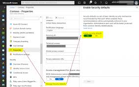 Azure Ad Security Defaults One Click And Done Chrisonsecurity