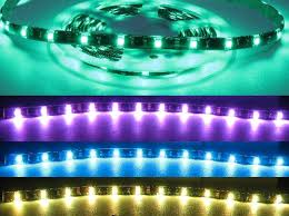 Rgb Led Strip Lights 12 Volt Dc Water Proof Ip68 Black Pcb Backing Red Green Blue Tri Color 5 Meter 16 4ft 150 Leds Per Reel Controller Recommended