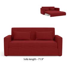 To create a double bed, simply move the top mattress onto the pullout. Sofa Cum Bed Upto 25 Off Best Sofa Come Bed Designs Online At Best Prices Urban Ladder