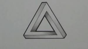 تعلم رسم مثلث مجسم بطريقة سهلة How To Draw A Three Dimensional Triangle In An Easy Way Youtube