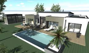 Maison Avec Piscine A Bain Sur Oust Lign Habitat