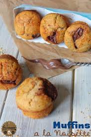 Muffins Noisette Muffins Coeur Chocolat Muffins A La Noisette Muffins Nutella Nutella Recette Muffin Alimentation