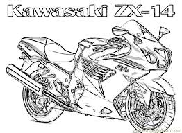 We found for you 15 pictures from the collection of spiderman coloring motorcycle! Motorcycle Kawasaki Coloring Page For Kids Free Bikes Printable Coloring Pages Online For Kids Coloringpages101 Com Coloring Pages For Kids