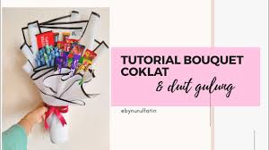 Cara buat resep permen coklat putih untuk lebaran itu gampang banget. Cara Buat Bouquet Coklat Duit Yang Mudah Nurulfatin Azh Youtube
