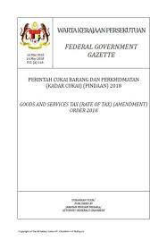 Untuk maklumat lanjut tentang cukai perkhidmatan yang dikenakan di bawah industri insurans & takaful, sila klik sini. Gst Kadar Sifar Mulai 1 Jun