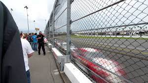 The fhp told fox13 that the sergeant was trying to overtake and stop carvajal's vehicle, but it ended up sailing over a fence and crashing into a truck parked at a ford dealership next to the interstate. Walking By Fence At Nascar S Daytona 500 Youtube
