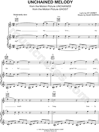 7, and lyrics song unchained melody sheet music pdf the righteous brothers (from ghost) free download. Pin On Craft Projects