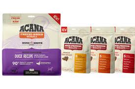 The nutritious raw goodness in these bags makes our pet treats highly palatable and easier to digest. Acana Adds High Protein Treats Freeze Dried Diets For Dogs 2021 01 15 Pet Food Processing