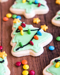If you're decorating cookies using our royal icing for sugar cookies and have a compromised immune system, we recommend instead using meringue the 1/2 cup of water is only if you are using powdered egg whites. Christmas Tree Sugar Cookies Like Mother Like Daughter
