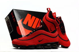 Nike Air Max 97 Black And Blue Mens Elegant Shape Nike Air Max 97 2018 October Red Black Sneakers Men S Running Shoes Nike Air Max 97 Nike Air Sneakers Men