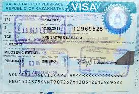 The electronic travel registration & information visa (entri visa). Visa Policy Of Kazakhstan Wikipedia