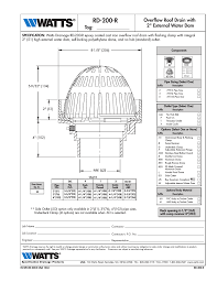 Watts Rd 200 R User Manual 1 Page